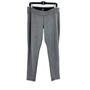 Moret Ultra Women's Gray Mid Rise Stretch Leggings Activewear Exercise Size XL